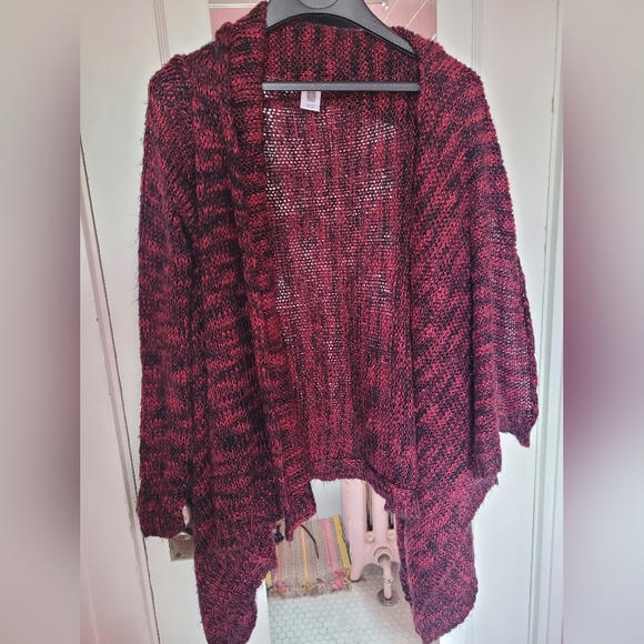 Red Cardigan- Size Small - Picture 1 of 4